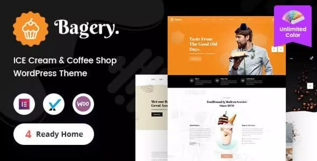 [WISH] Bagery - Ice Cream Shop WordPress