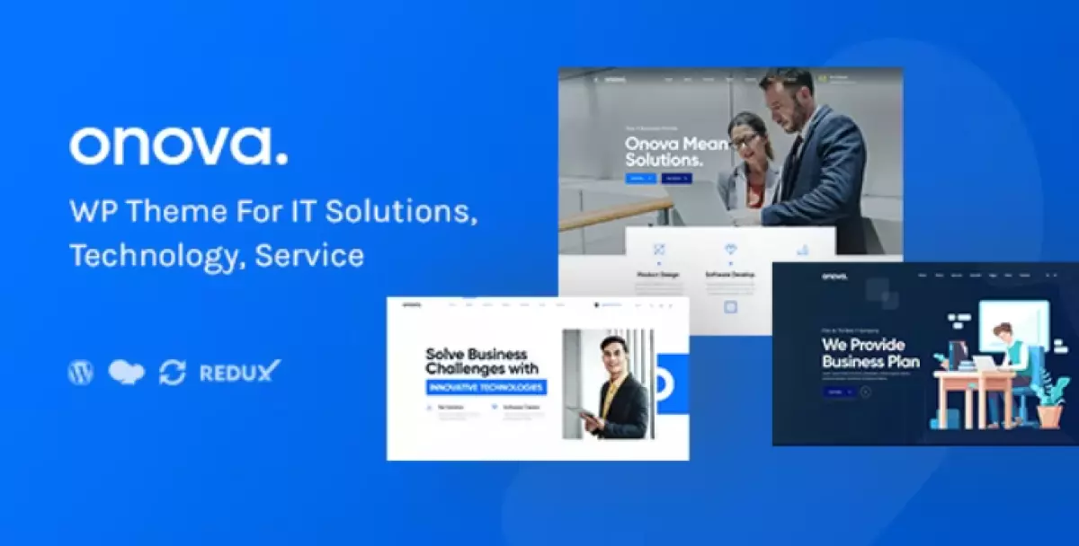 Onova - IT Solutions &amp; Services WordPress Theme