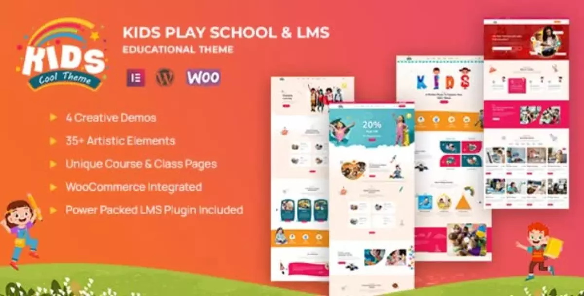 [WISH] Kidscool - Children, Kids & LMS School WordPress