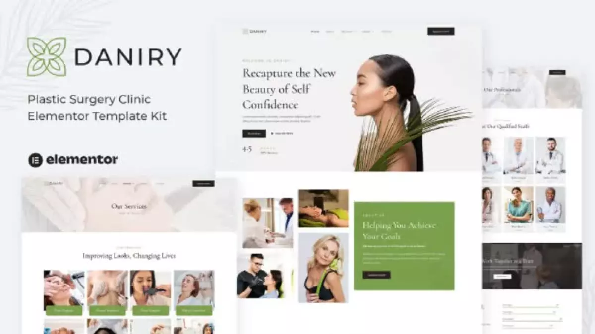 Daniry - Plastic Surgery Clinic Elementor Template