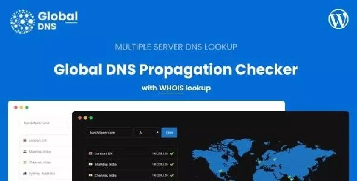 [WISH] Global DNS - DNS Propagation Checker - WHOIS Lookup -