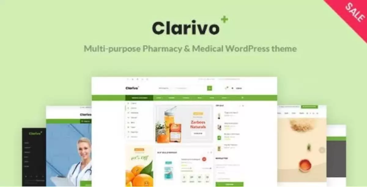 Clarivo - Pharmacy and Medical WordPress theme