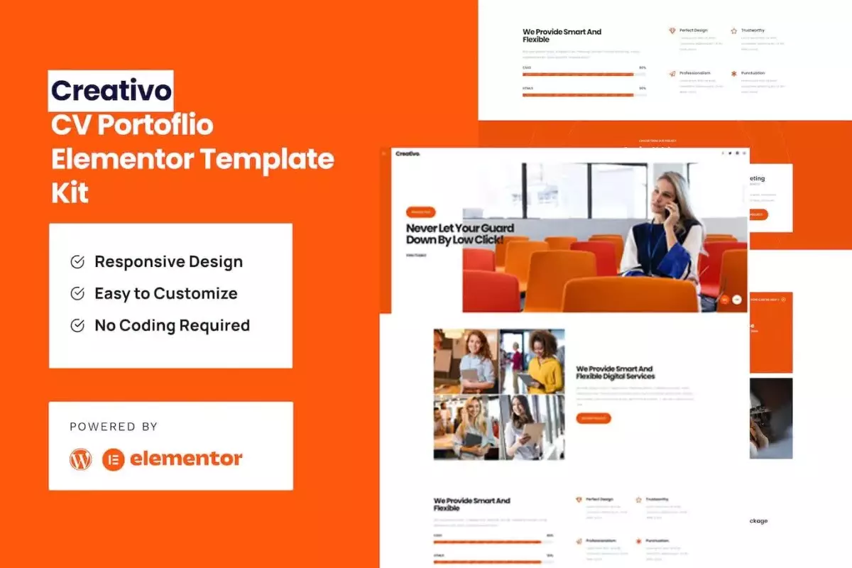 Creativo - Creative Agency Elementor Template