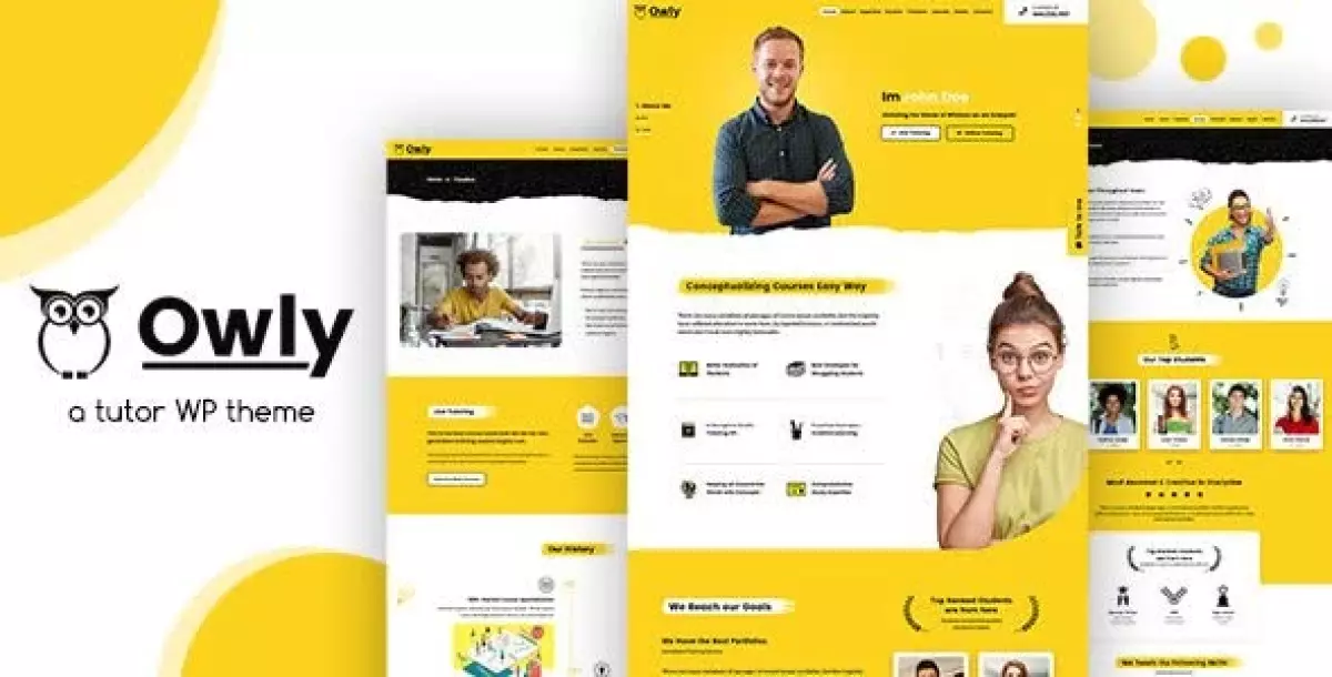 Owly - Tutoring & eLearning WP Theme 2.4