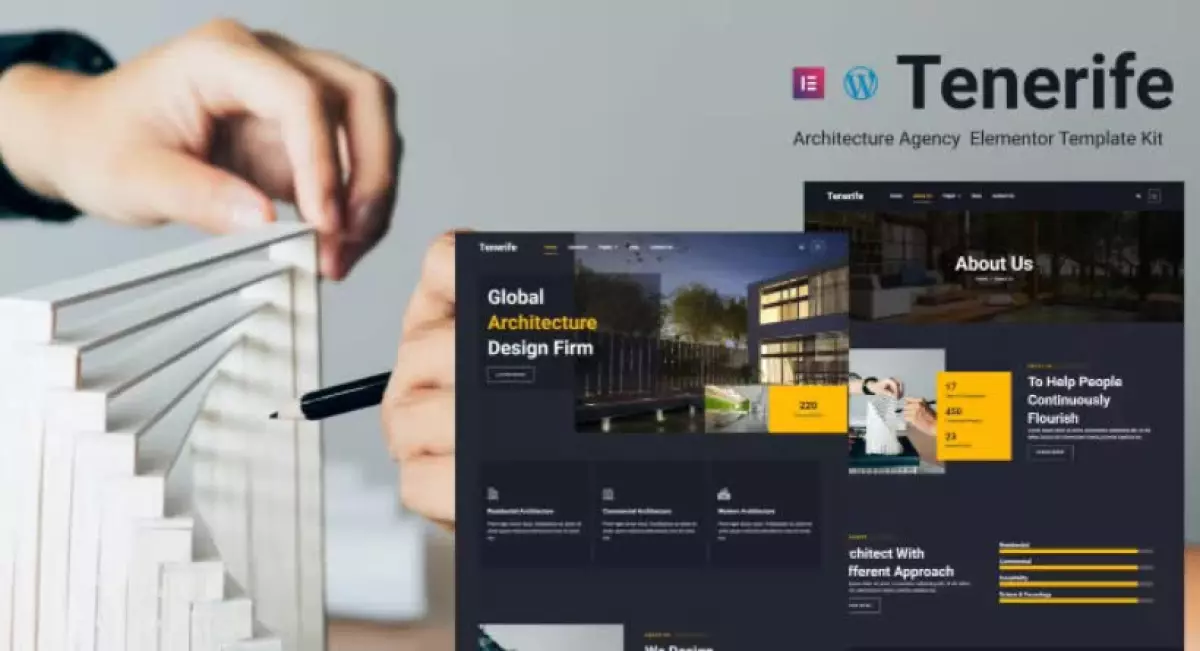 Tenerife - Architecture Agency Elementor Template