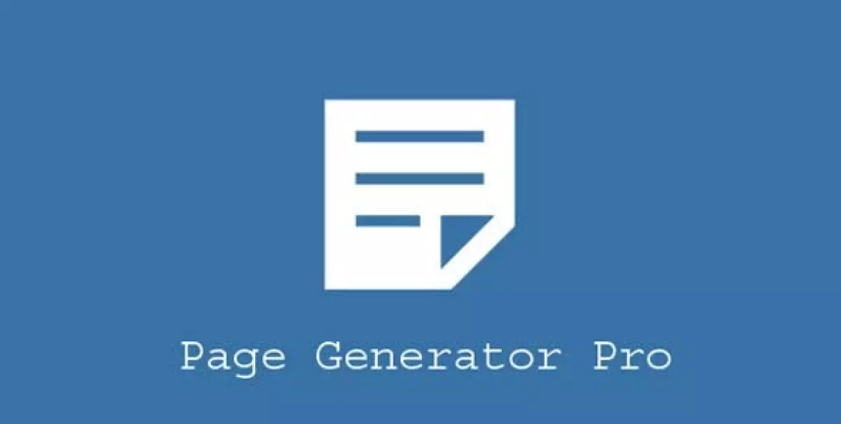 Page Generators Pro By WPzinc For WP 4.3.1