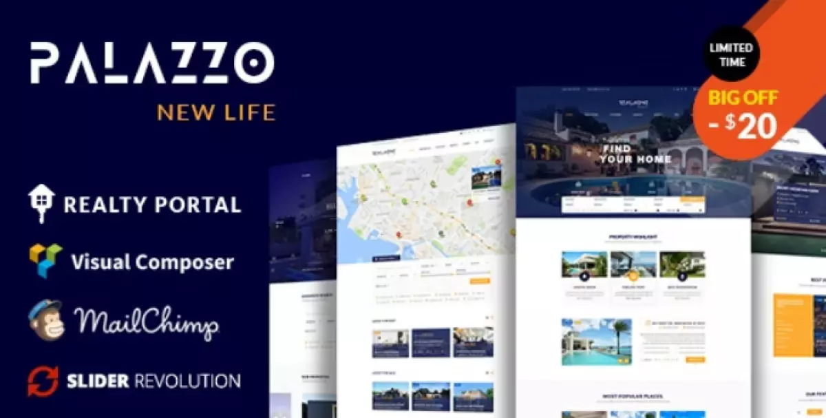 Palazzo - Real Estate WordPress Theme