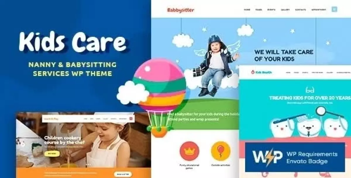 Kids Care | A Multi-Purpose Children WordPress Theme