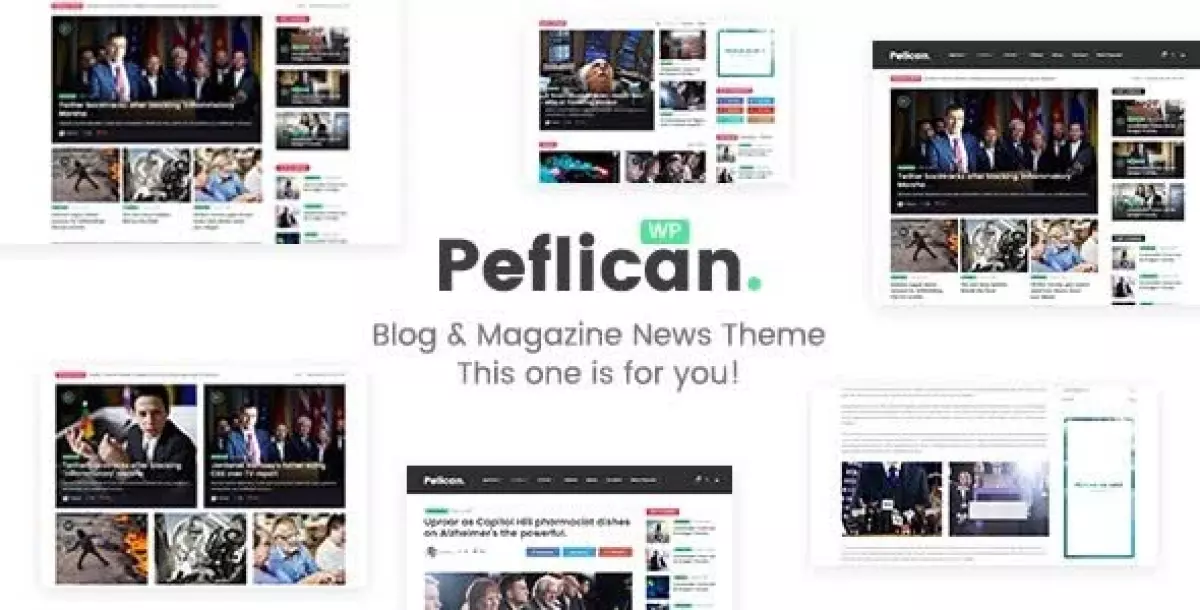 Peflican - A Newspaper and Magazine WordPress Theme 2.0.0