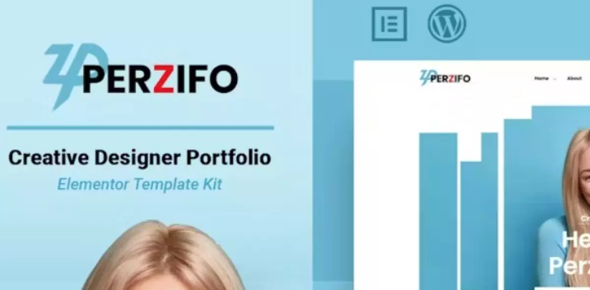 Perzifo 1.0 – Creative Designer Portfolio Elementor Template Kit