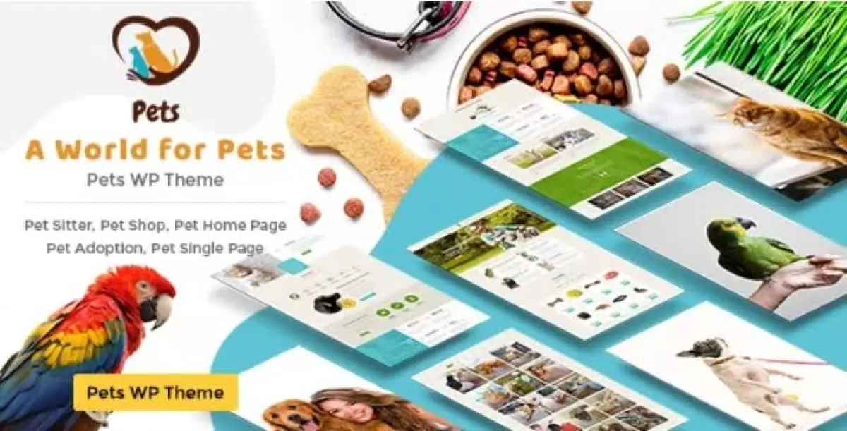 Pet World - Dog Care & Pet Shop WordPress Theme 2.3