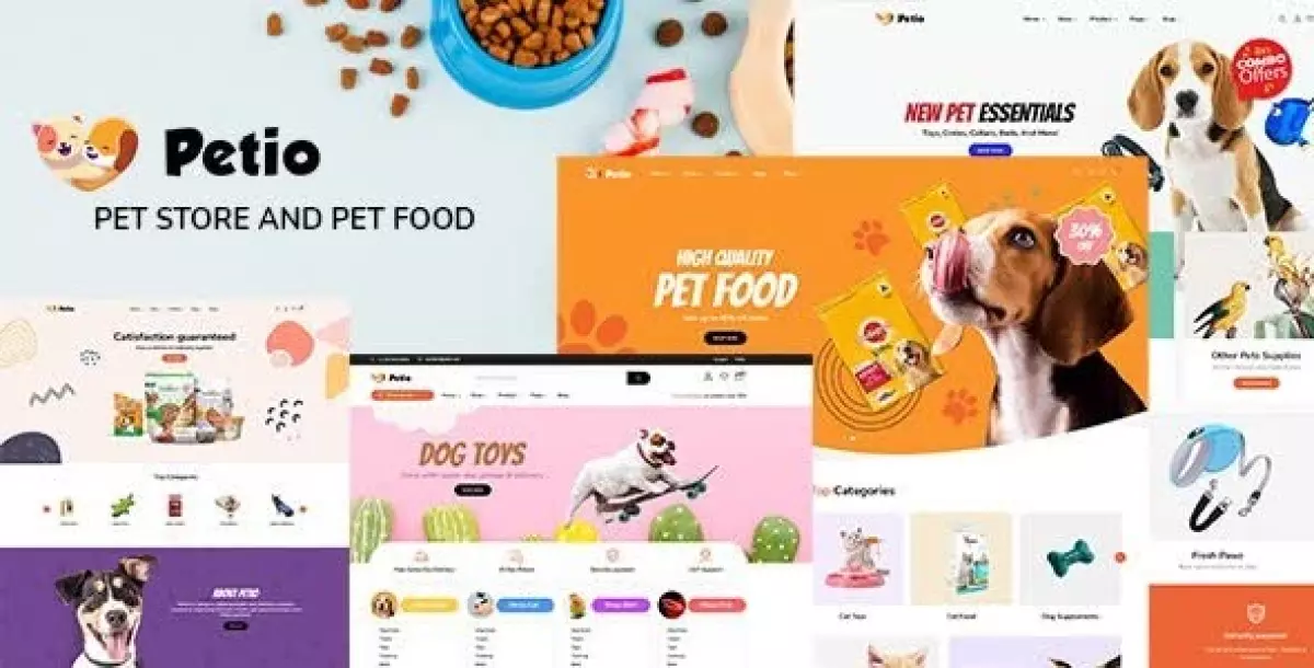 Petio – Pet Store WooCommerce WordPress Theme 1.0.9