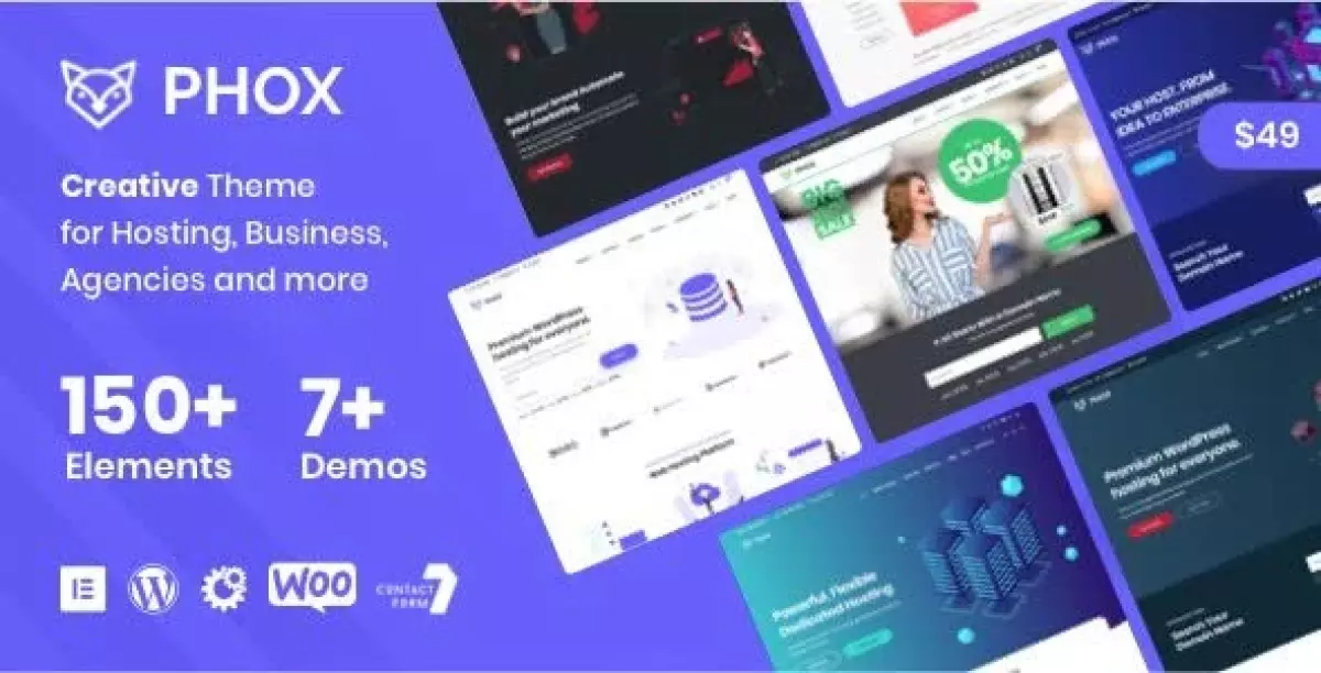 Phox - Hosting WordPress & WHMCS Theme 2.2.7 