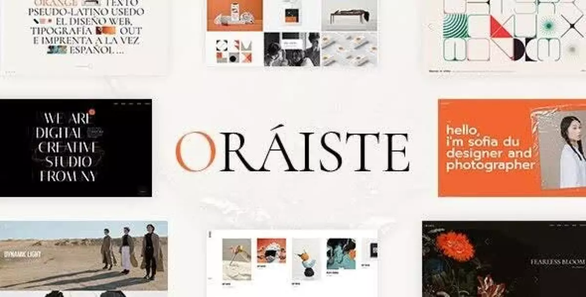 [WISH] Oráiste - Creative Portfolio WordPress