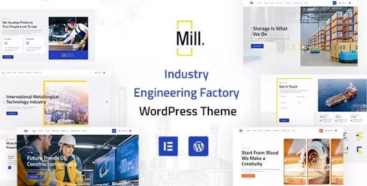 [WISH] Mill | Industry Engineering Factory WordPress