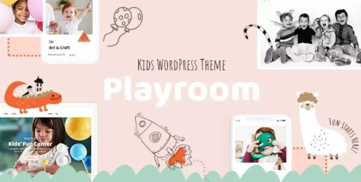 Playroom - Kids &amp; Kindergarten Theme