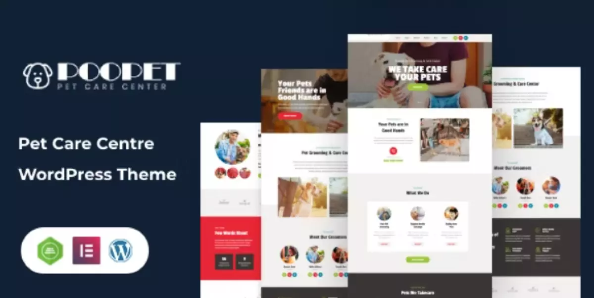 Poopet - Pet Care Center WordPress Theme + RTL