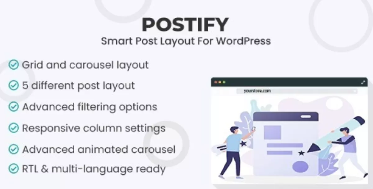 Postify – Smart Post Layout For WordPress