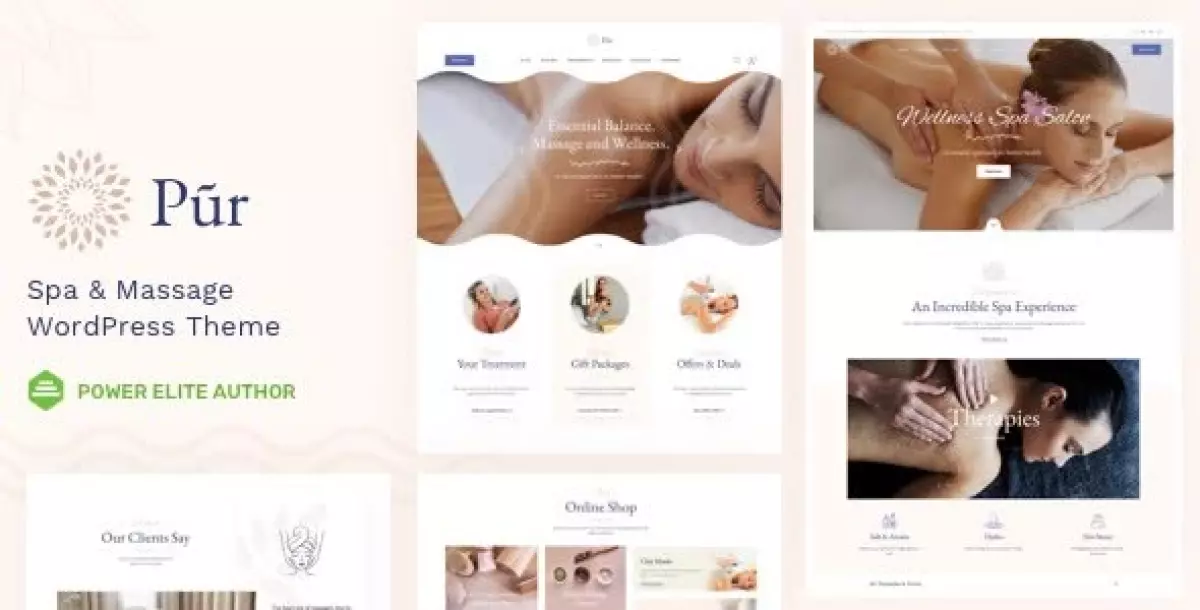 Pur - Wellness & Spa WordPress Theme