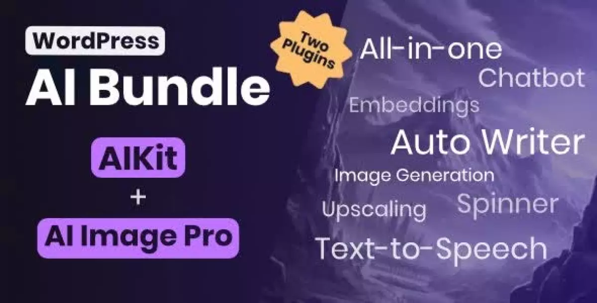 [WISH] AI Bundle: WordPress AI Writer, Chatbot, Image Generator, Text-to-Speech, OpenAI, Stable