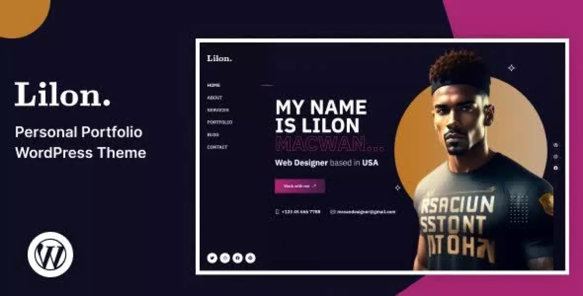 [WISH] Lilon – Personal Portfolio WordPress