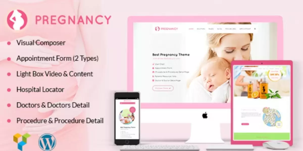 Pregnancy - Medical Doctor WordPress Theme