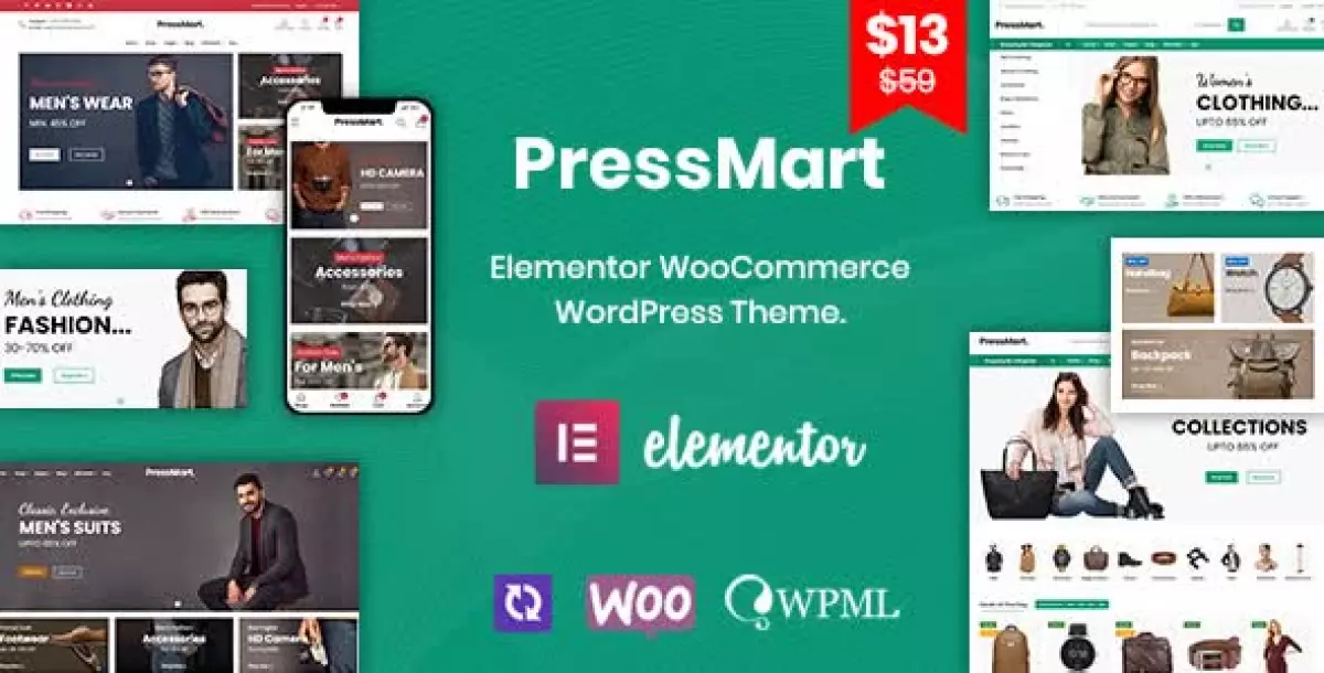 PressMart &#8211; Modern Elementor WooCommerce WordPress Theme