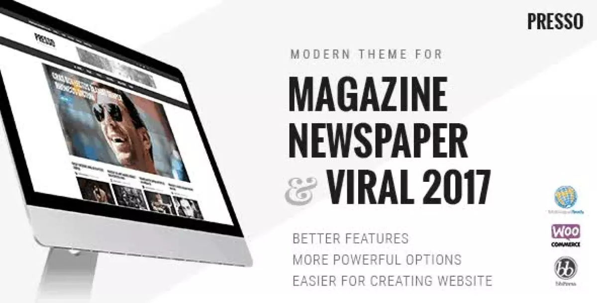 PRESSO - Modern Magazine / Newspaper / Viral Theme  4.0.0