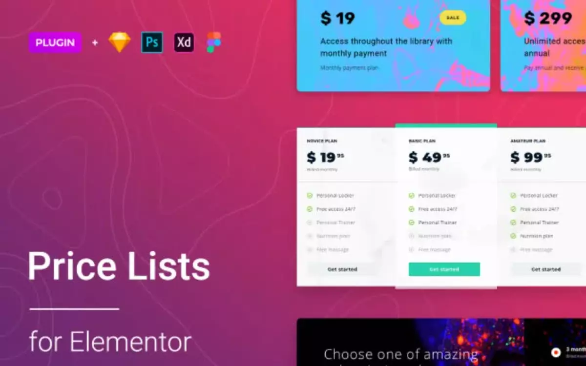 Price List for Elementor 1.0.6