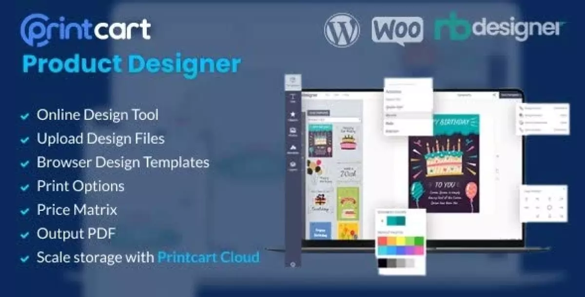 Printcart Product Designer | WooCommerce WordPress 1.2.0