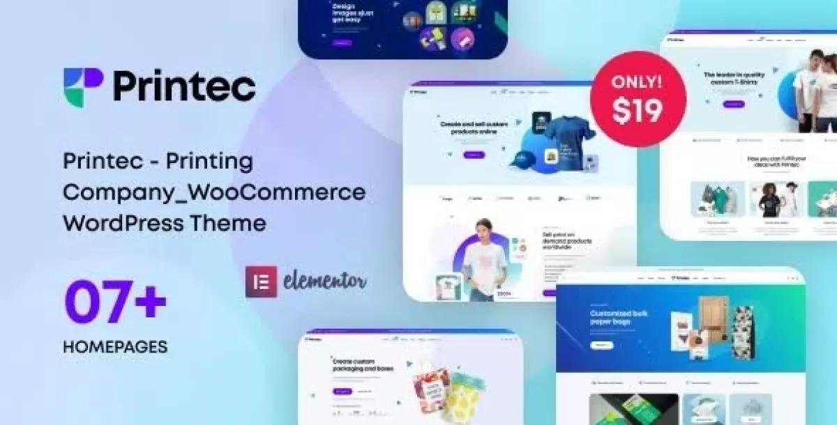 Printec - Printing Company WooCommerce WordPress Theme