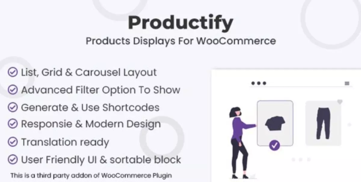 Productify – Products Displays For WooCommerce