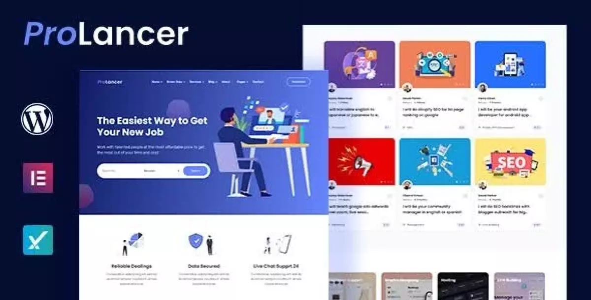 Prolancer | Freelance Marketplace WordPress theme 1.4.0