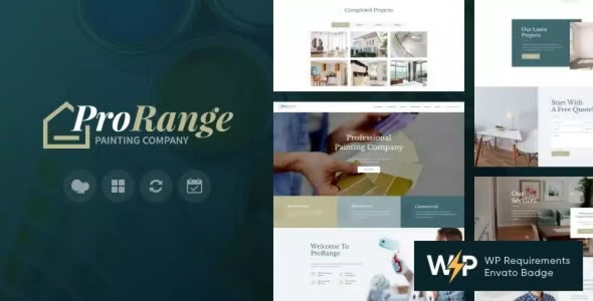 ProRange | Painting & Renovation Construction Company WordPress Theme 1.5.1