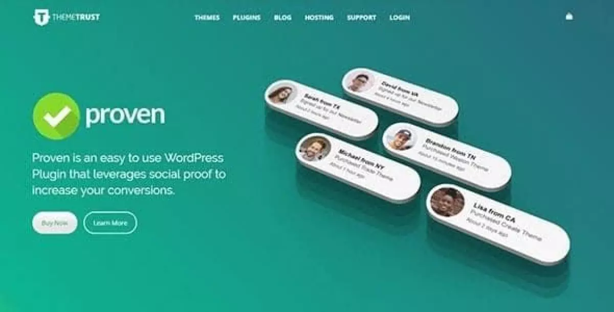 Proven - Social Proof WordPress Plugin  1.1.1