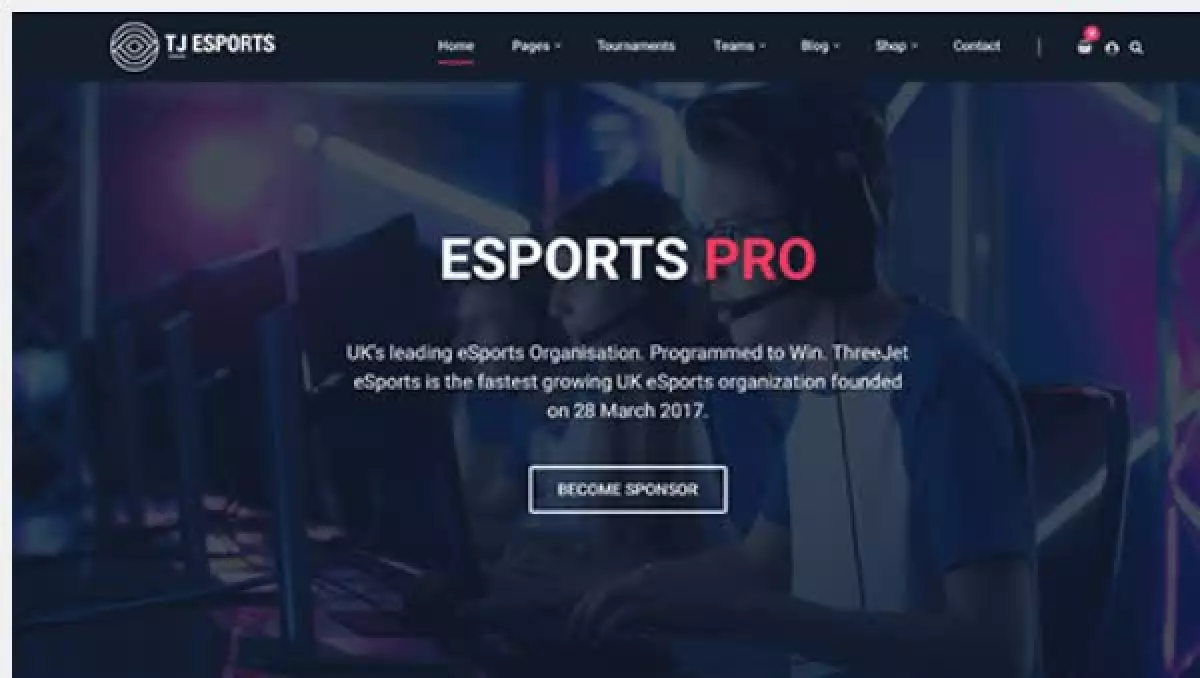 Theme Junkie – eSports Pro