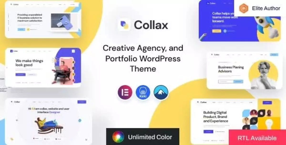 [WISH] Collax - Creative Agency WordPress