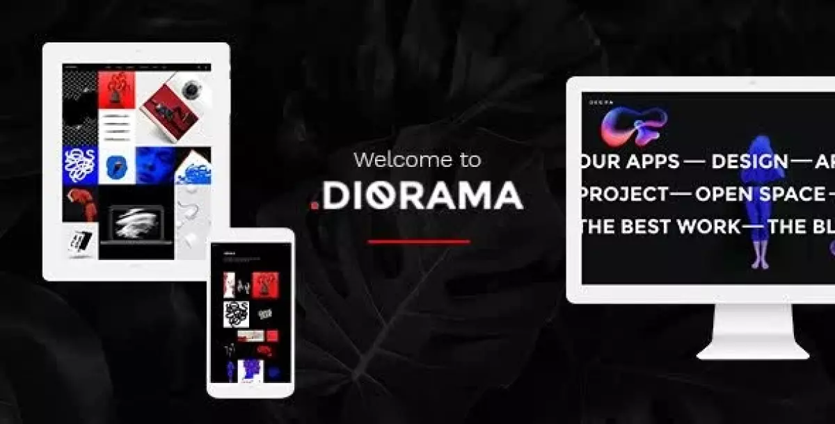 Diorama - Freelancer Portfolio & Agency Theme