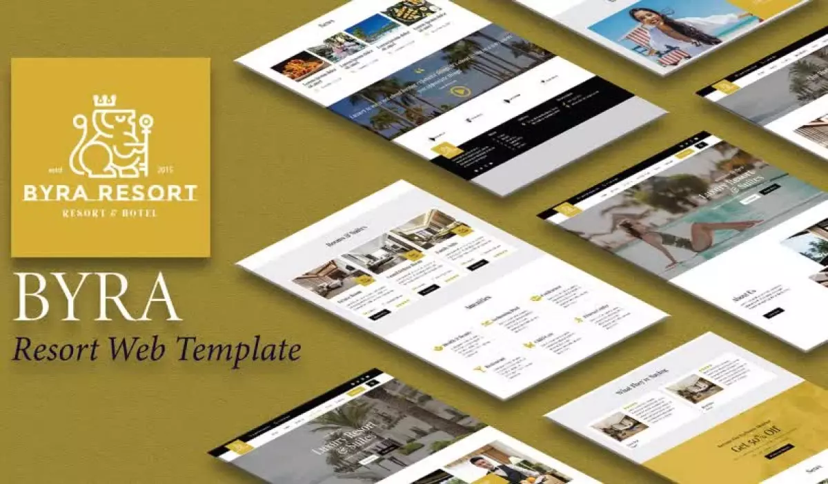 Byra - Hotel & Resort Elementor Template