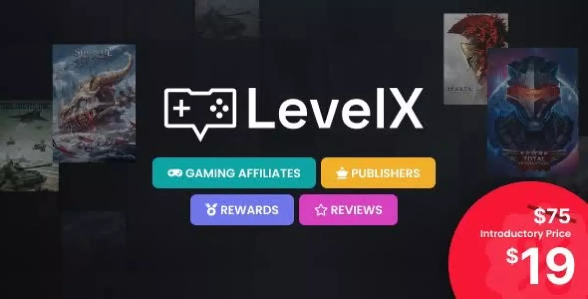 [WISH] LevelX - Gaming Affiliate WordPress