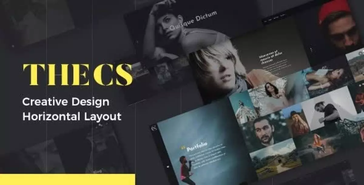 Thecs - Portfolio WordPress Theme