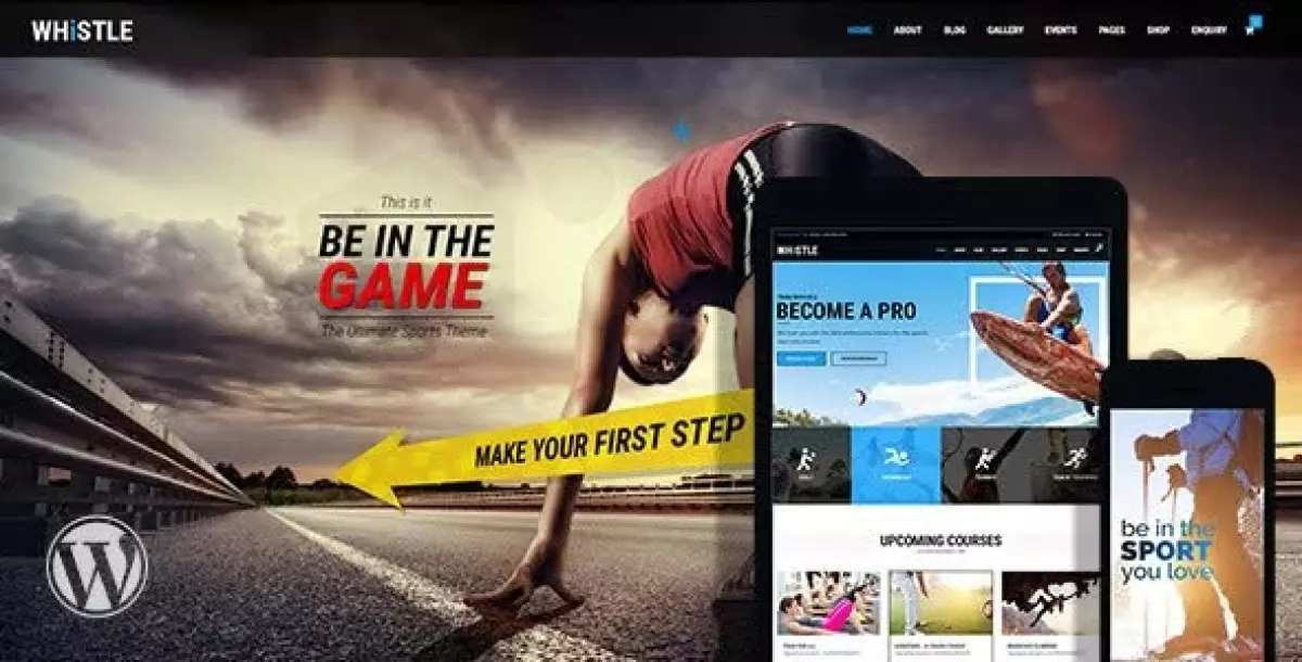 Whistle - Sports Club WordPress