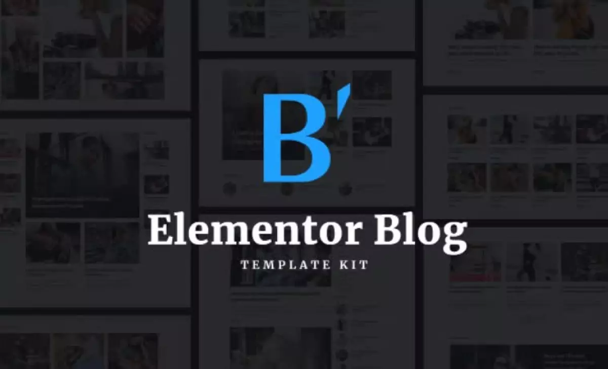 Blabber - Modern Blog & Magazine Elementor Template