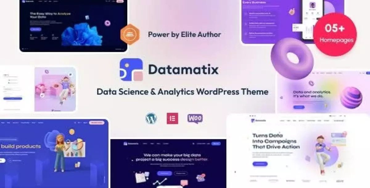 [WISH] Datamatix - Data Science &amp; Analytics WordPress