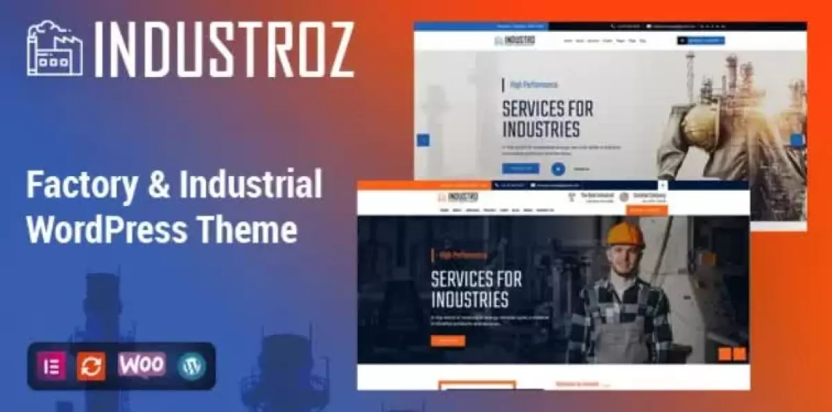 Industroz - Factory & Industrial WordPress Theme