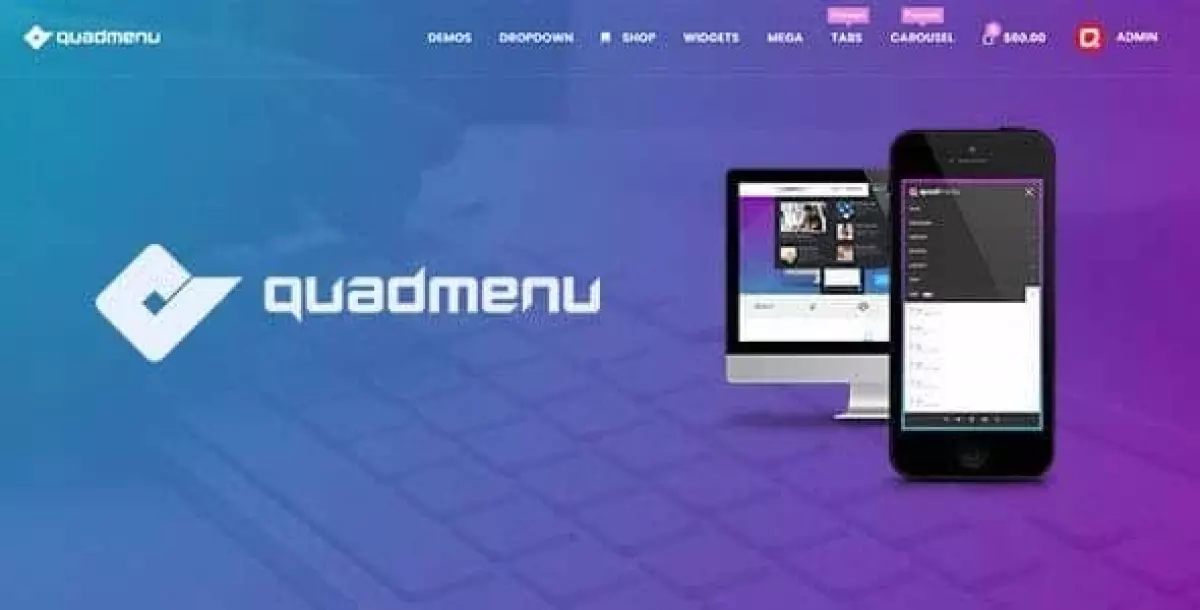 QuadMenu - Themes Developer Mega Menu 2.1.3 