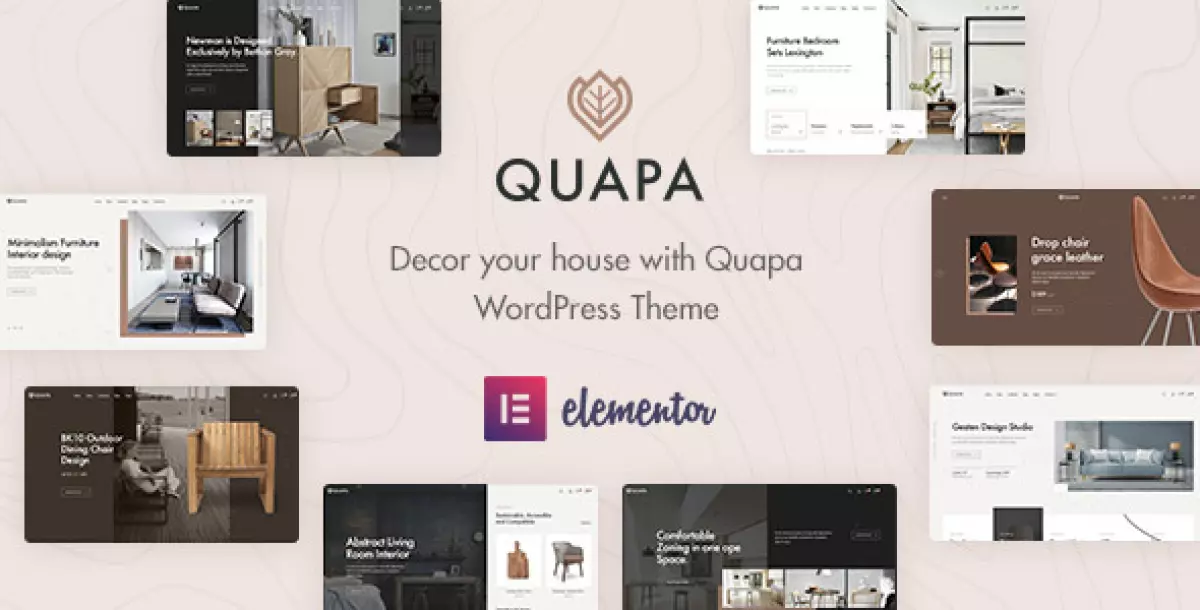 Quapa - Furniture WooCommerce WordPress Theme