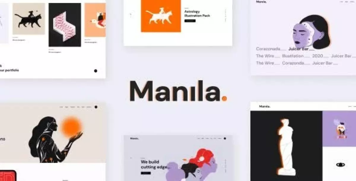 [WISH] Manila - Portfolio WordPress