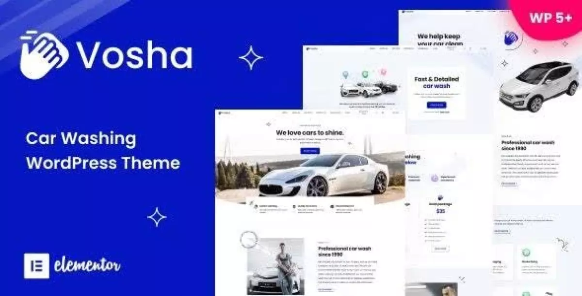 [WISH] Vosha - Car Washing WordPress