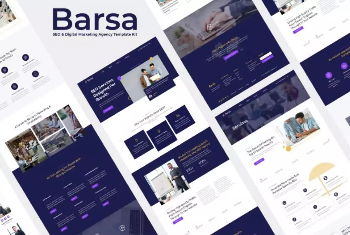 Barsa - SEO & Digital Marketing Agency Template